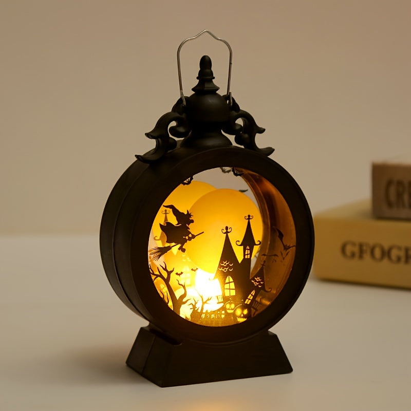 Vintage LED Halloween Candle Lantern Mini Lantern Decorative Lights