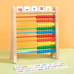 Colorful Wooden Abacus Math Game Educational Toy