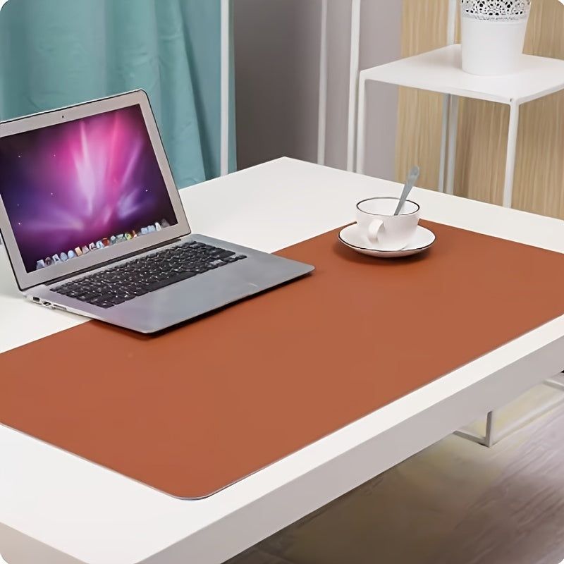 Solid Single-sided Leather Extra Large Digital Mouse Pad