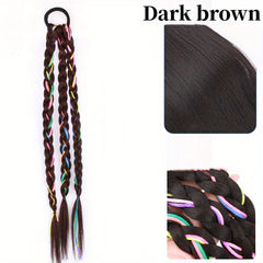 Colorful Ribbon Wig Braid Hair Tie Hippie Style Hair Accessories