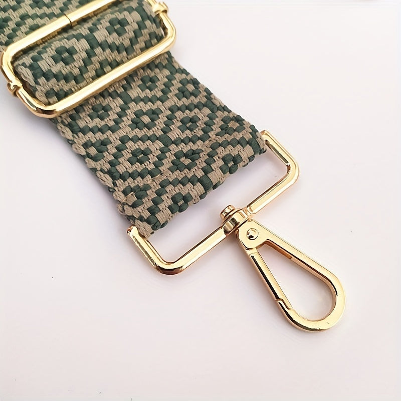 Vintage Print Shoulder Bag Strap Lightweight Durable Reusable