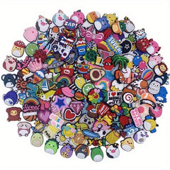 Shoe Decoration Accessories Set PVC Soft Rubber DIY Shoelace Buckle  Sole Buckle