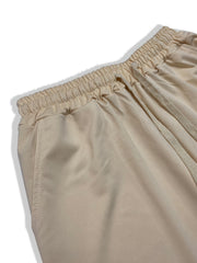 Men's Big V Letter Print Casual Drawstring Shorts