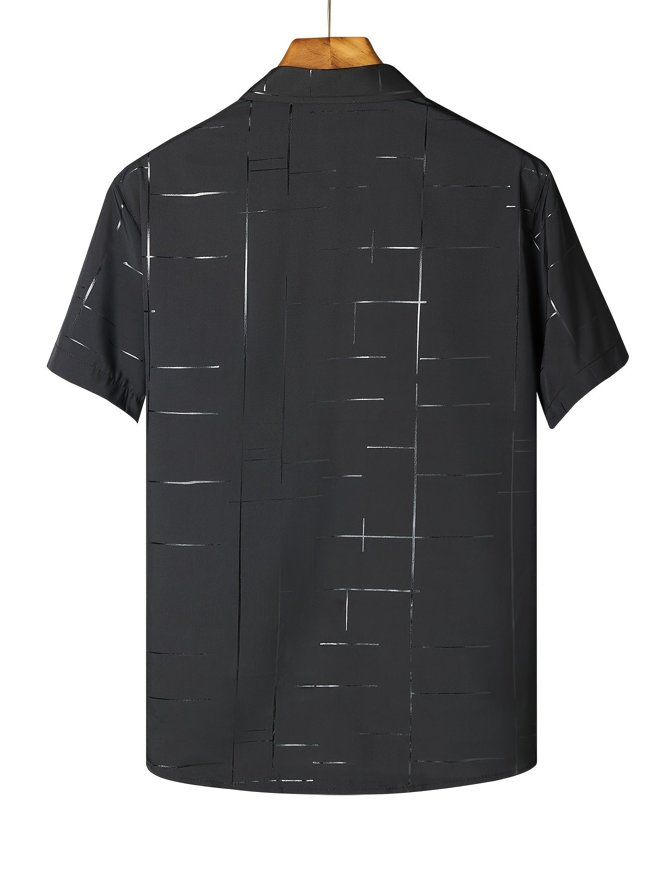 Men's Short Sleeve Formal Party Shirt