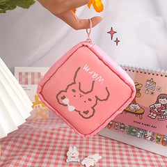 Sanitary Napkin Storage Bag Organizer Cosmetic Bag