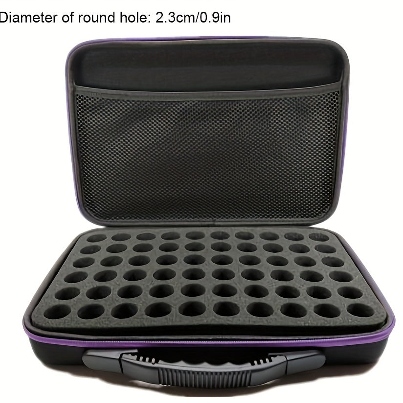 Essential Oil Storage Box 60-Slot Organizer Case