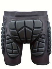 Breathable 3D Hip Padded Impact Shorts for Skating