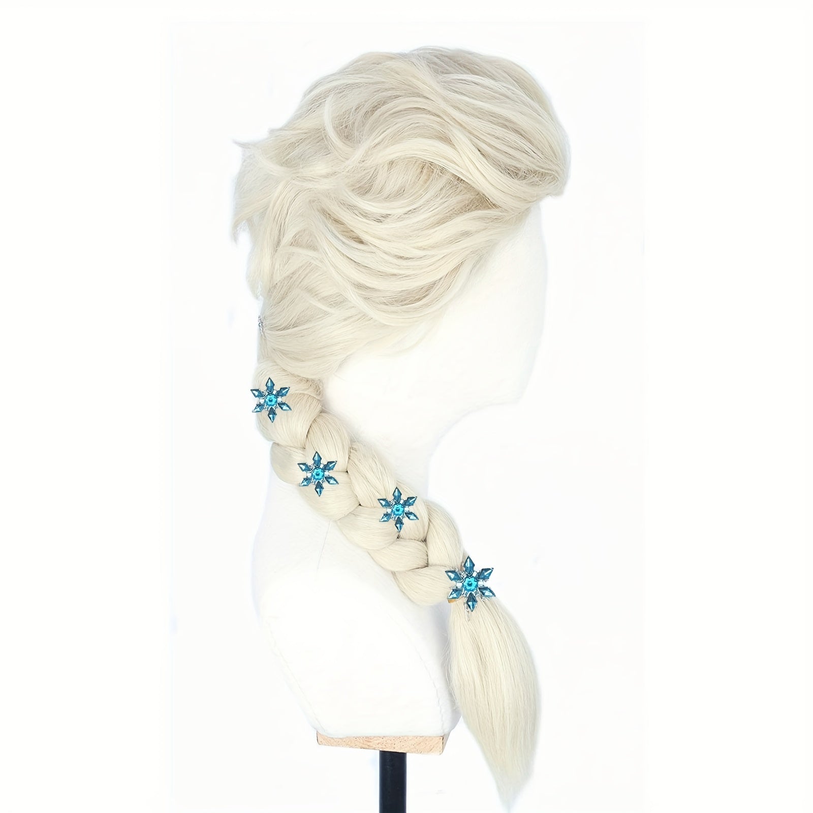 Blonde Princess Wig for Girls Cosplay Costume Party Halloween