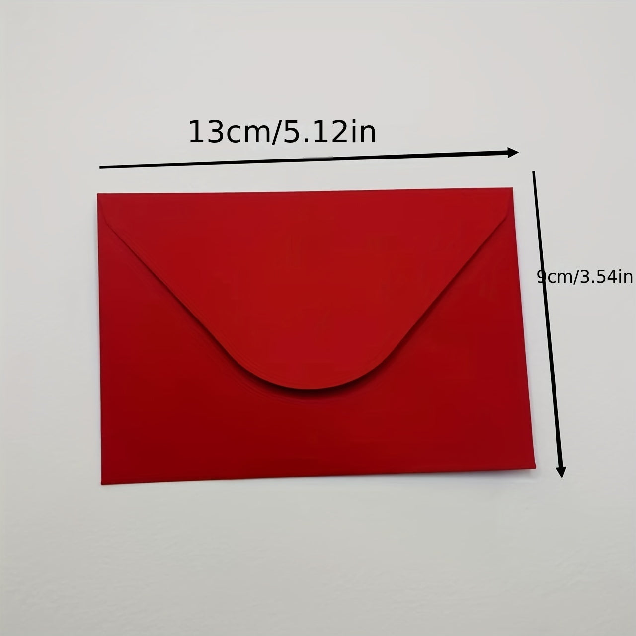 24pcs Red Paper Envelope Invitation Graduation Supplies Greeting Card Candy Bag