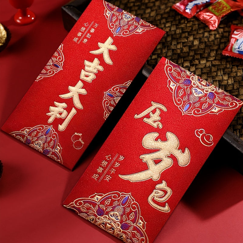 Lucky Red Envelopes for Kids with Fortune & Luck