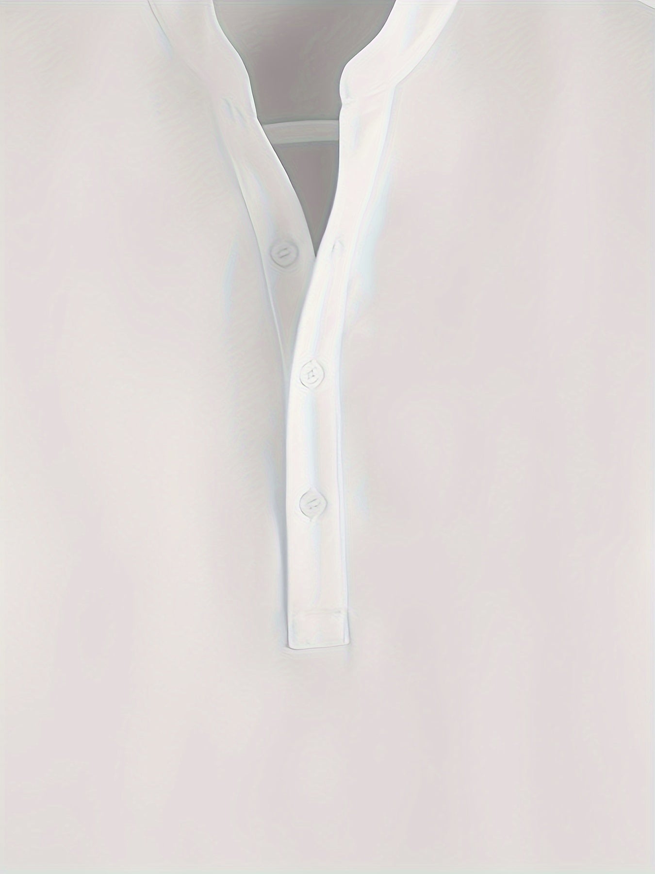 Men's Stand Collar Long Sleeve Shirt for Autumn