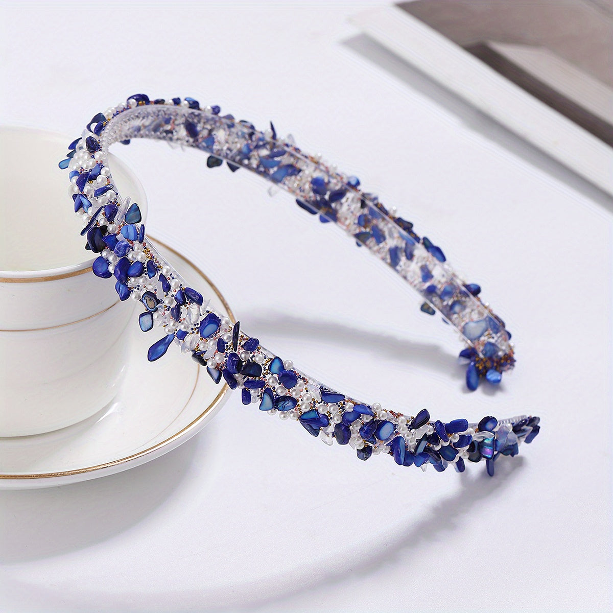 Colorful Crystal Crackle Headband Hair Accessories