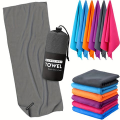3pcs Velvet Quick Drying Towels Microfiber Fitness Sports Beach Tow