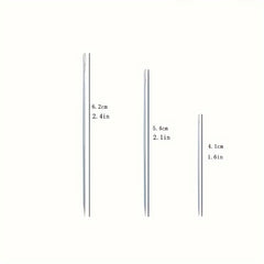 18pcs Sewing Needles Set with Plastic Storage Bottle