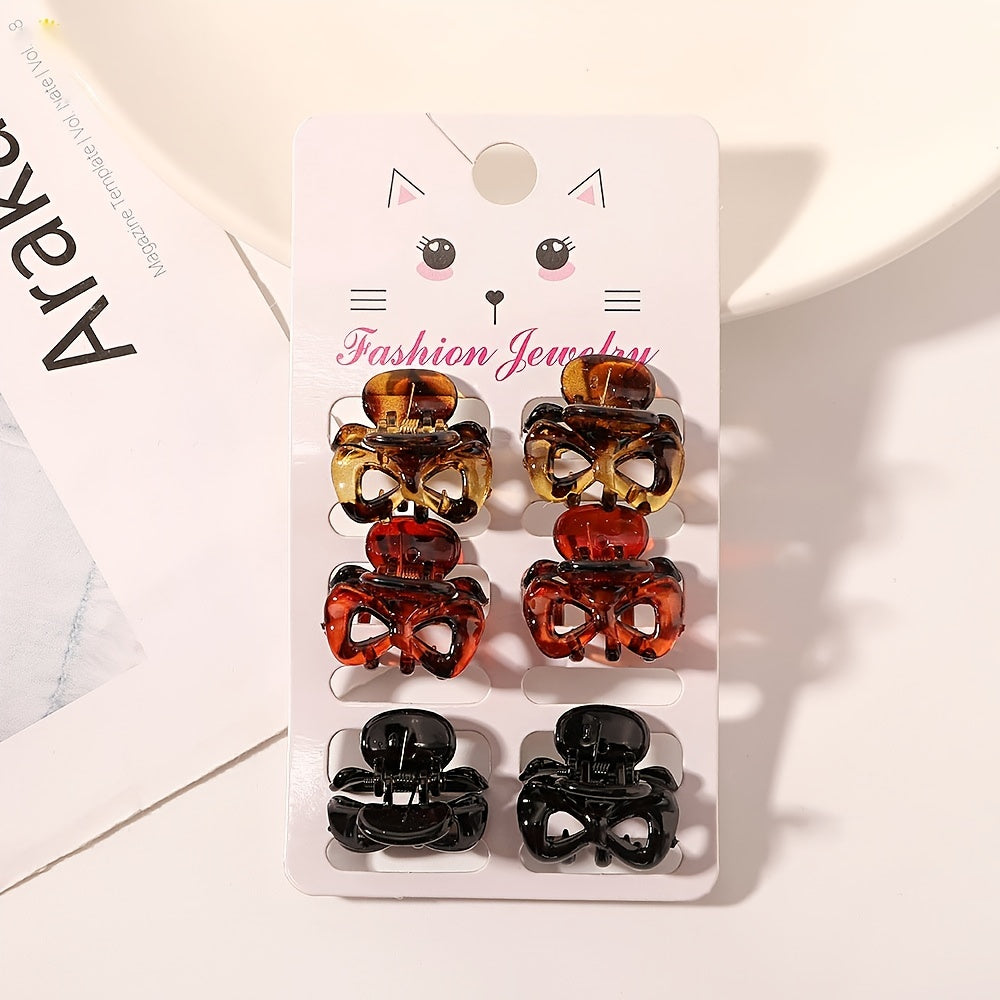 Small Amber Ponytail Clip, Hair Accessories