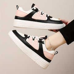 Versatile Slip-resistant Flat Sports Sneakers for Leisure Outdoor Skateboarding