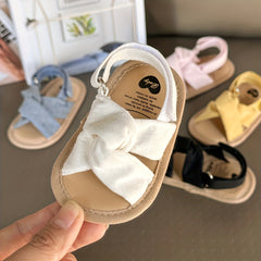 Comfy Baby Girls Sandals Lightweight Non Slip Walking Shoes For Infants