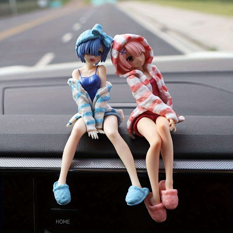 Anime Girl PVC Doll Toy - Perfect Tabletop Decoration for Kids