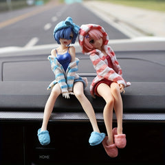 Anime Girl PVC Doll Toy - Perfect Tabletop Decoration for Kids