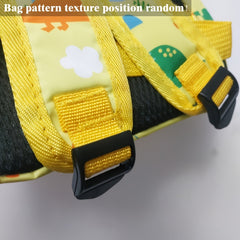 Cartoon Dinosaur Pattern Backpack Kindergarten School Bag