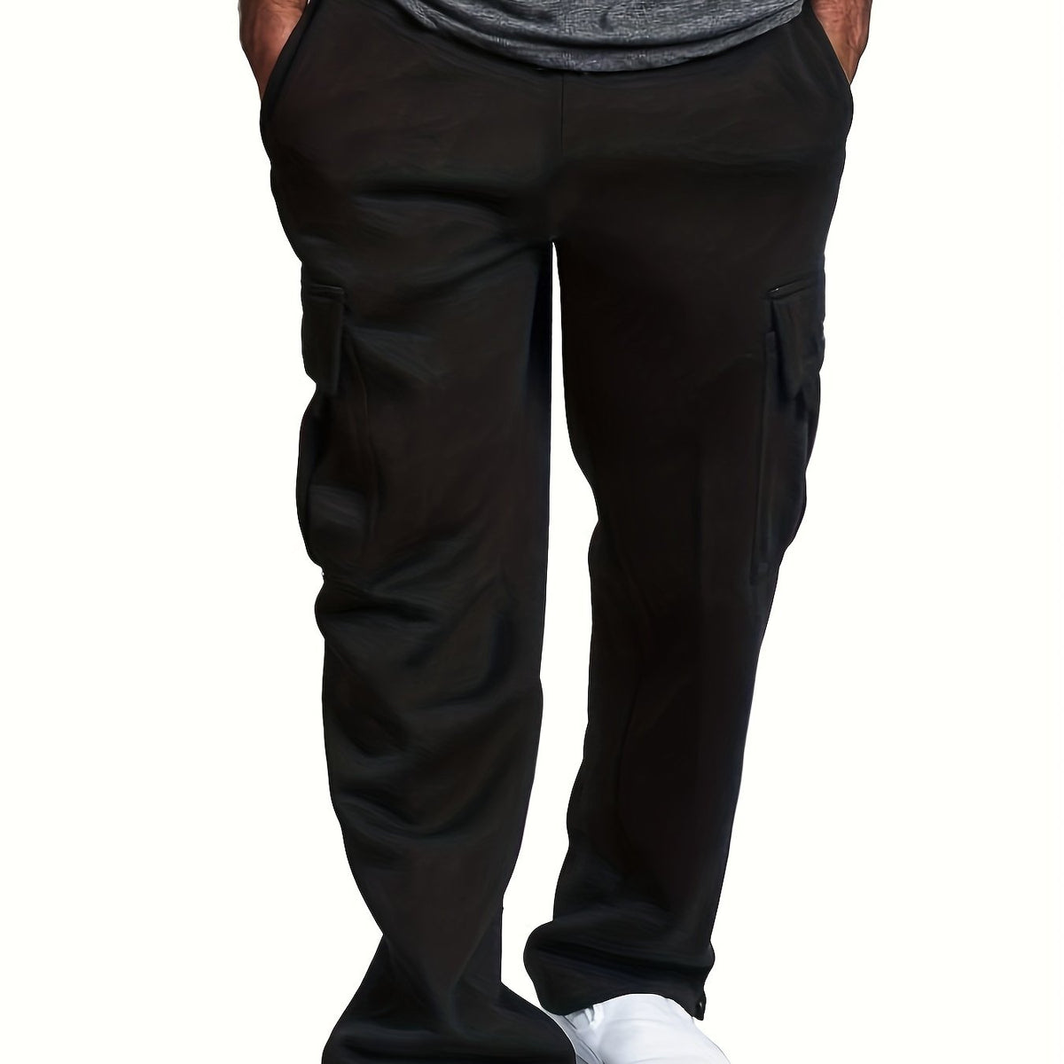 Classic Cargo Pants Men's Soft Drawstring Joggers