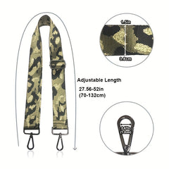 Camouflage Wide Shoulder Strap Nylon Belt