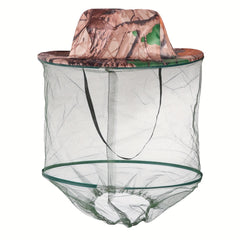 Anti Mosquito Head Net Mesh Face Protection Hat Cap for Adult