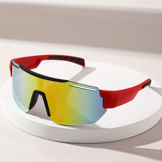 Y2K Sports Sunglasses Wrap Around Shield UV400