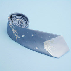 Men's College Style Hand Tied Print Striped Party Tie