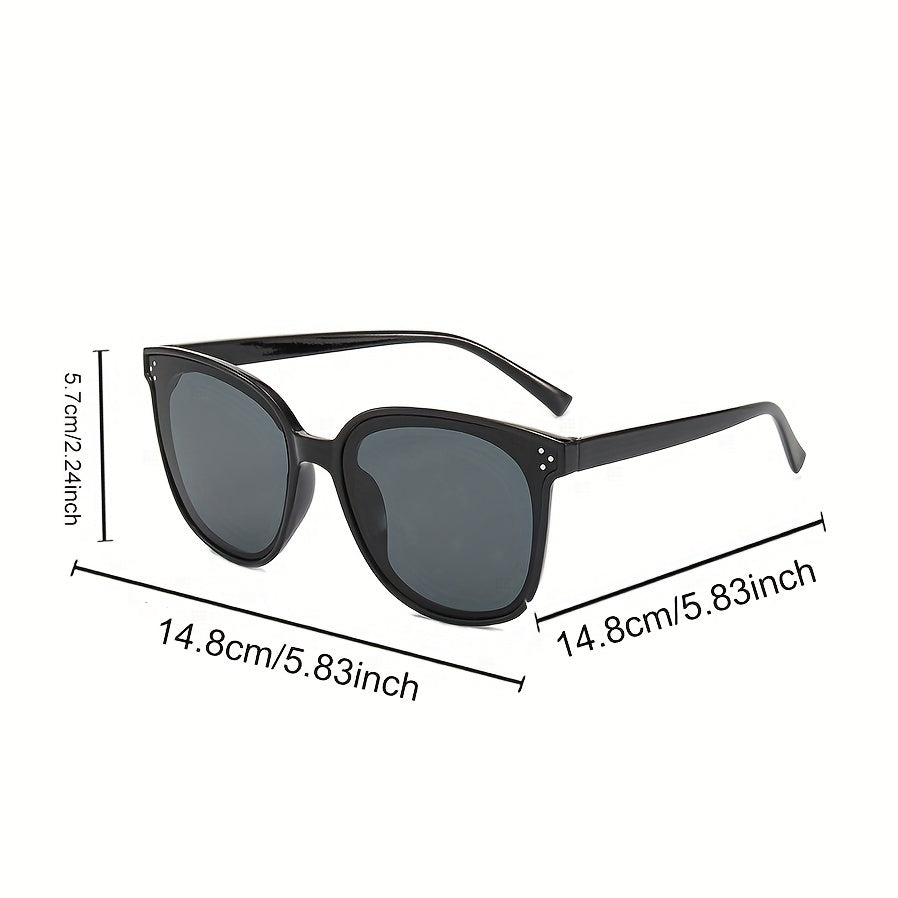Square Sunglasses UV400 Women Men Golf Driving Cycling Sports Fishing