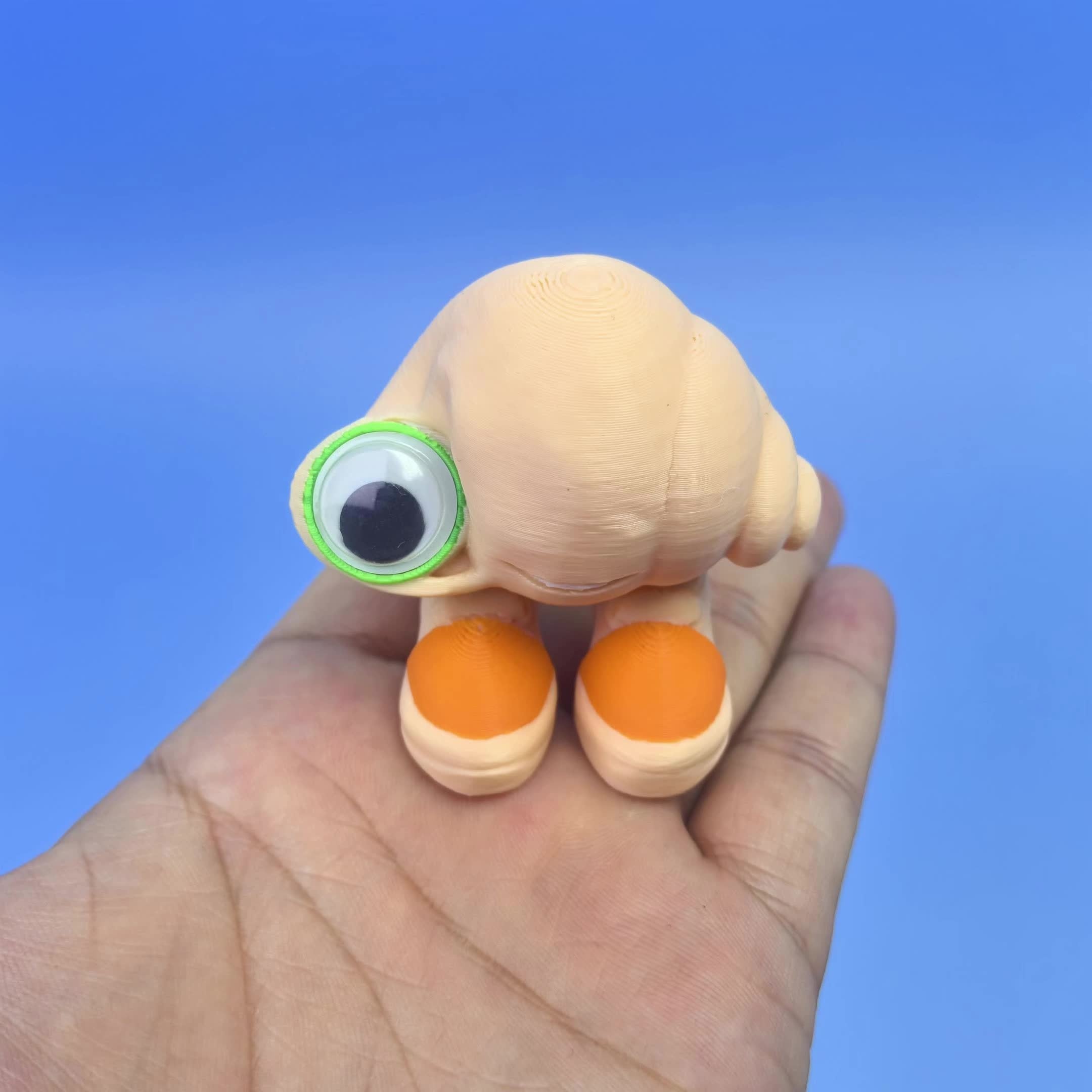 Marcel The Shell with Shoes On 3D Print Mini Model for Car