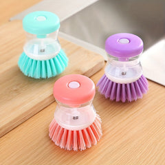 Automatic Press Type Bowl Brush - Multifunctional Cleaning Brush