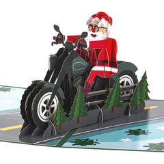 3D Christmas Cartoon Greeting Card - Spread Holiday Cheer
