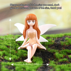 Fairy Figurine for Enchanting Garden, Home, and Cake Decor