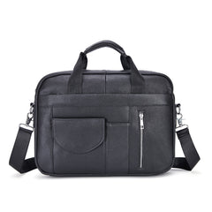 Vintage Leather Men's Bag Top Layer Cowhide Handbag Men's Briefcase