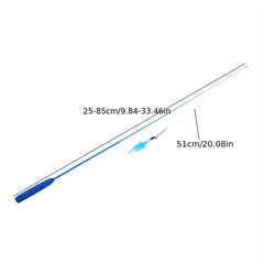 Interactive Feather Teaser Wand for Cats