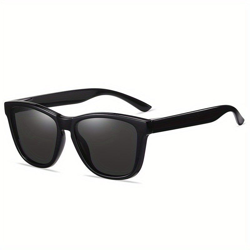 Polarized Square Sunglasses For Men UV400 Protection with Case and Cloth