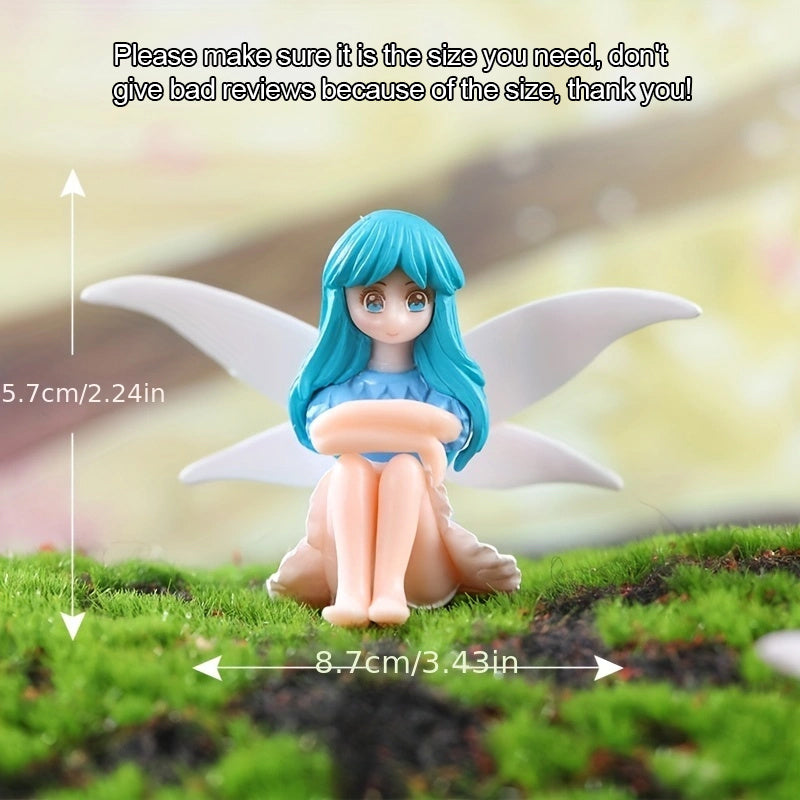 Fairy Figurine for Enchanting Garden, Home, and Cake Decor