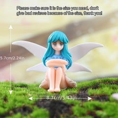 Fairy Figurine for Enchanting Garden, Home, and Cake Decor