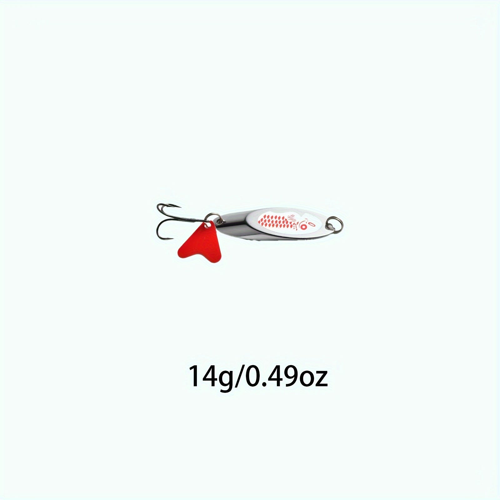 1pc 5 32g Saltwater Fishing Spoon Lure Treble Hook Hard Bait