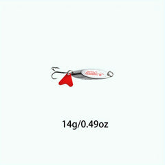 1pc 5 32g Saltwater Fishing Spoon Lure Treble Hook Hard Bait