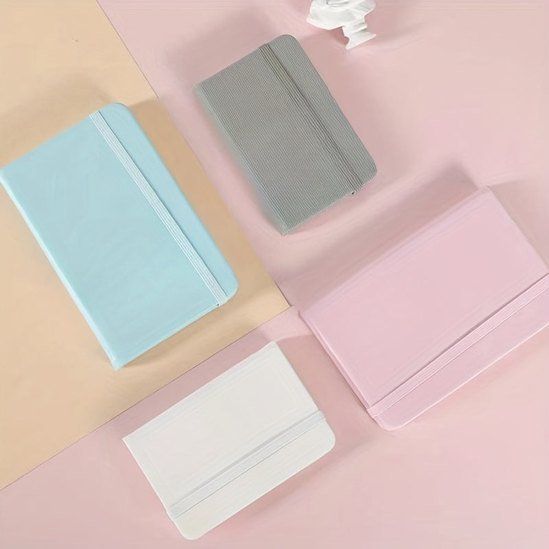 PU Leather Horizontal Line Notebook 96 Sheets A6 A7