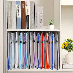 16pcs Mesh Zipper Pockets File Pockets Waterproof Zipper Pockets