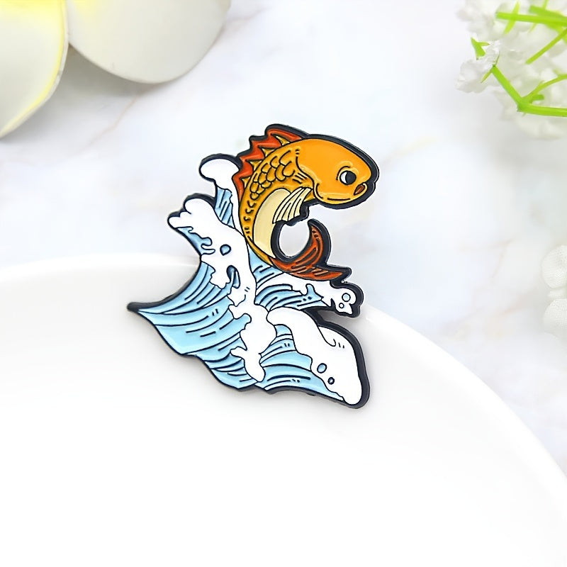 Cartoon Animal Brooch for Kids