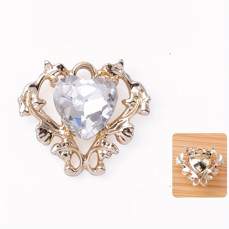 Multicolor Crystal Pendant Chain Pendant For Necklace