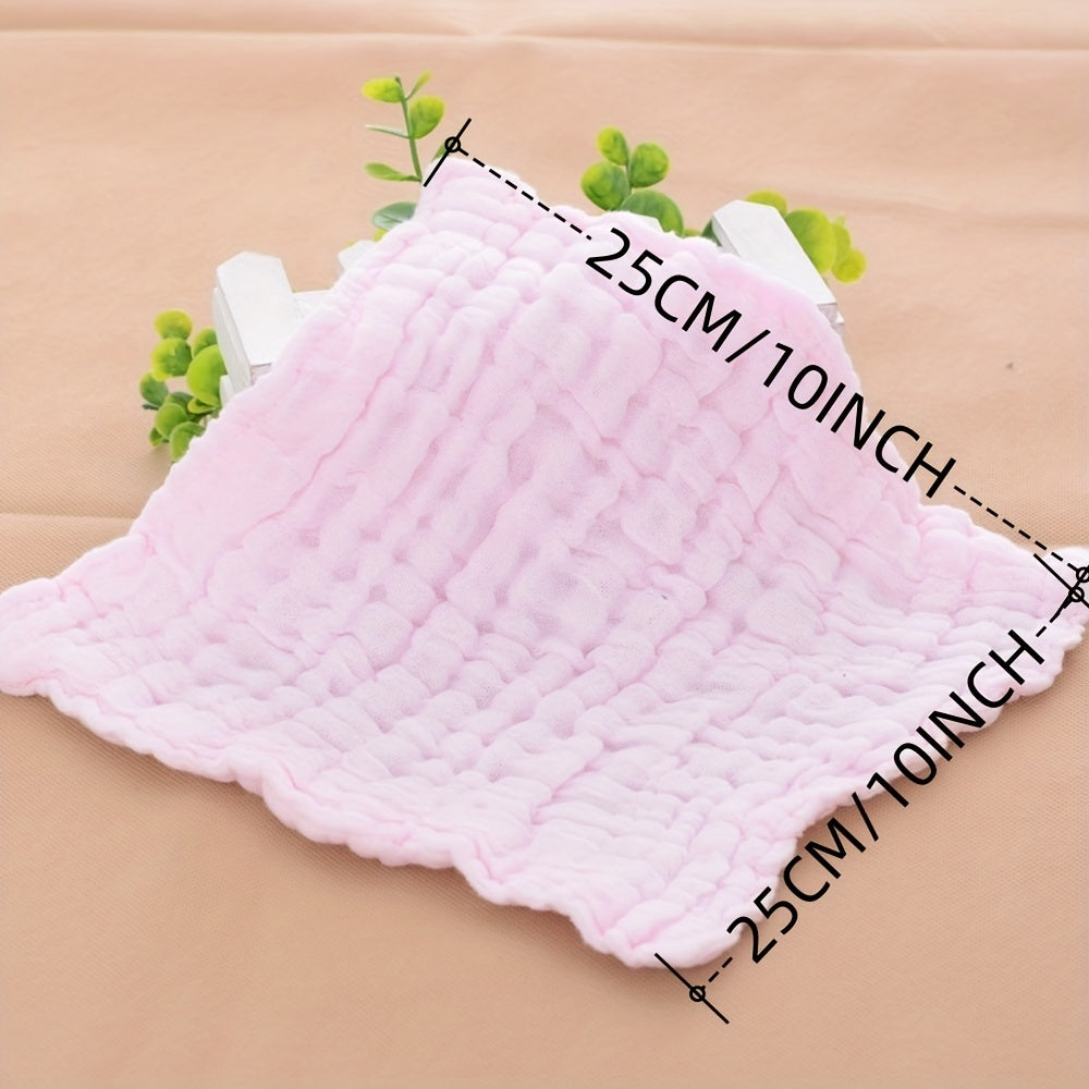 4pcs Muslin Burp Cloths Baby Burp Rags Boy Girls 6 layer Large 25 4cmx25 100
