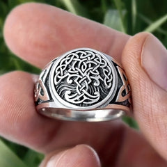 Vintage Men's Tree Of Life & Knot Punk Jewelry Gift For Men