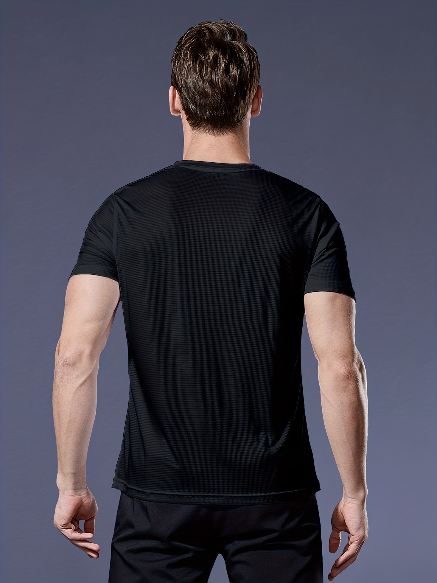 Men's Quick Dry Sport T Shirt Lightweight Top For Fitness Training