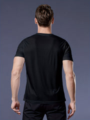 Men's Quick Dry Sport T Shirt Lightweight Top For Fitness Training