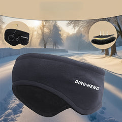 Boho Style Winter Earmuffs for Skiing/Cycling, Hand Washable, Warm & Windproof